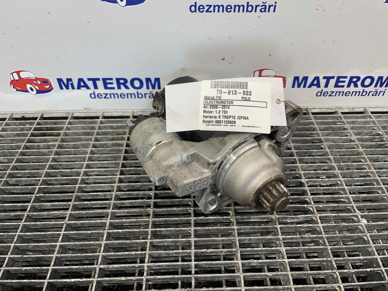 ELECTROMOTOR VW POLO POLO 1.6 TDI - (2009 2014)