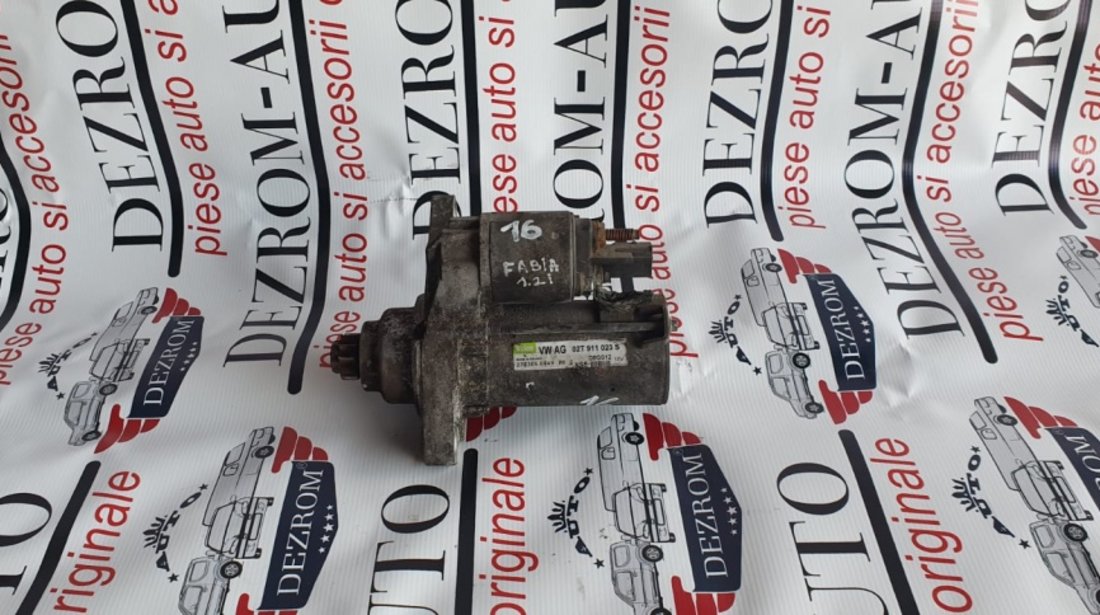 Electromotor VW Polo V 1.2i 60/70cp cod piesa : 02T911023S