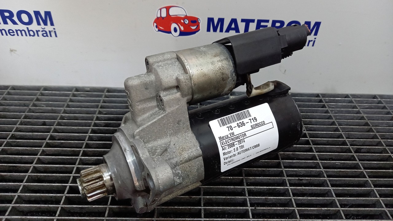 ELECTROMOTOR VW SCIROCCO 2.0 TDI - (2008 2014)