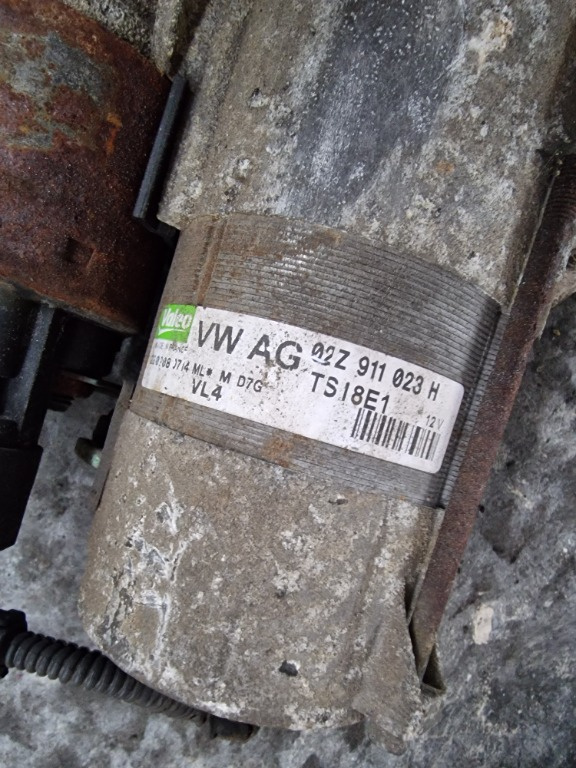 Electromotor Vw T5 Transporter 1.9TDO BRS 102CP Euro 4 02Z911023H