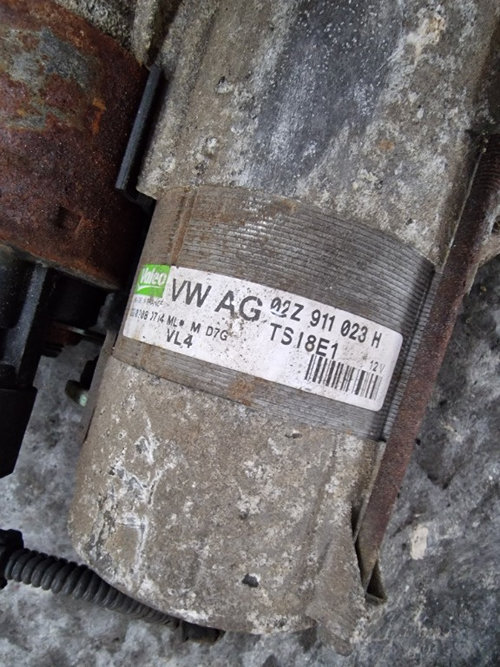 Electromotor Vw T5 Transporter 1.9TDO BRS 102CP Euro 4 02Z911023H