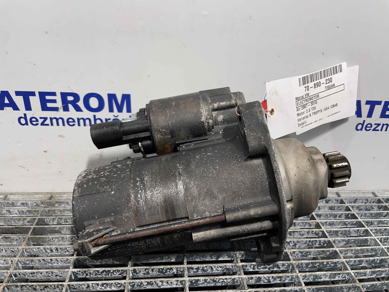 ELECTROMOTOR VW TIGUAN TIGUAN 2.0 TDI - (2007 2010)