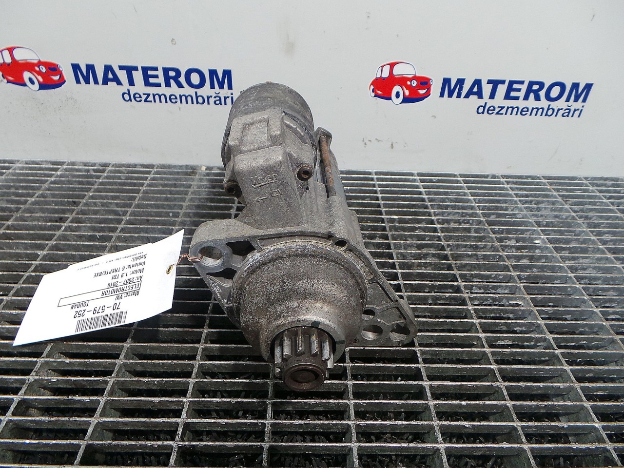 ELECTROMOTOR VW TOURAN 1.9 TDI - (2007 2010)