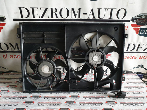Electroventilatoare originale cu suport VW Eos 1.6 TSI 115 cai cod piesa : 1k0121207g