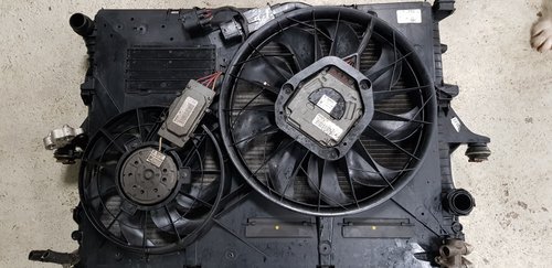 Electroventilatoare racire Vw Touareg 3.0 TDI BKS 2006 2007 2008 2009
