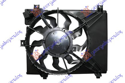 Electroventilator 1 1cc +Ac/ - Hyundai I10 2007 , 253800x050