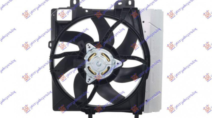 Electroventilator 1 2 Turbo Benzina - 1 6 Turbo D Diesel (1 Plug) (38cm) - Opel Crossland X 2017 , 1253h5