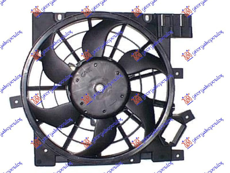 Electroventilator 1 3-1 7-1 9cdti-2 0 Opc - Opel Astra H 2004 , 1341378