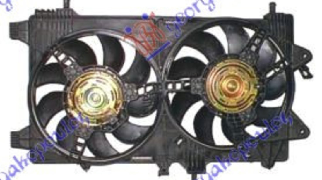 Electroventilator 1 3-1 9 Multijet Double - Fiat Punto 2003 , 51753623