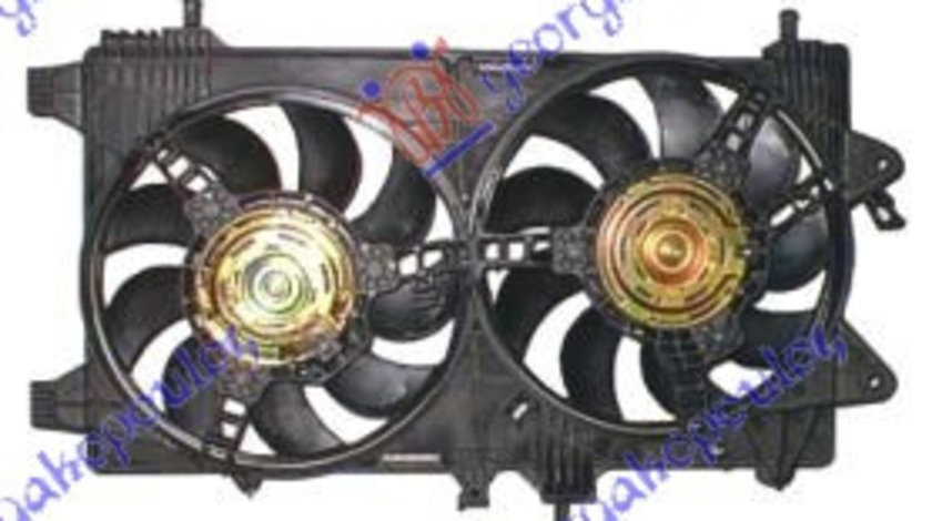 Electroventilator 1 3-1 9 Multijet Double - Fiat Punto 2003 , 51753623