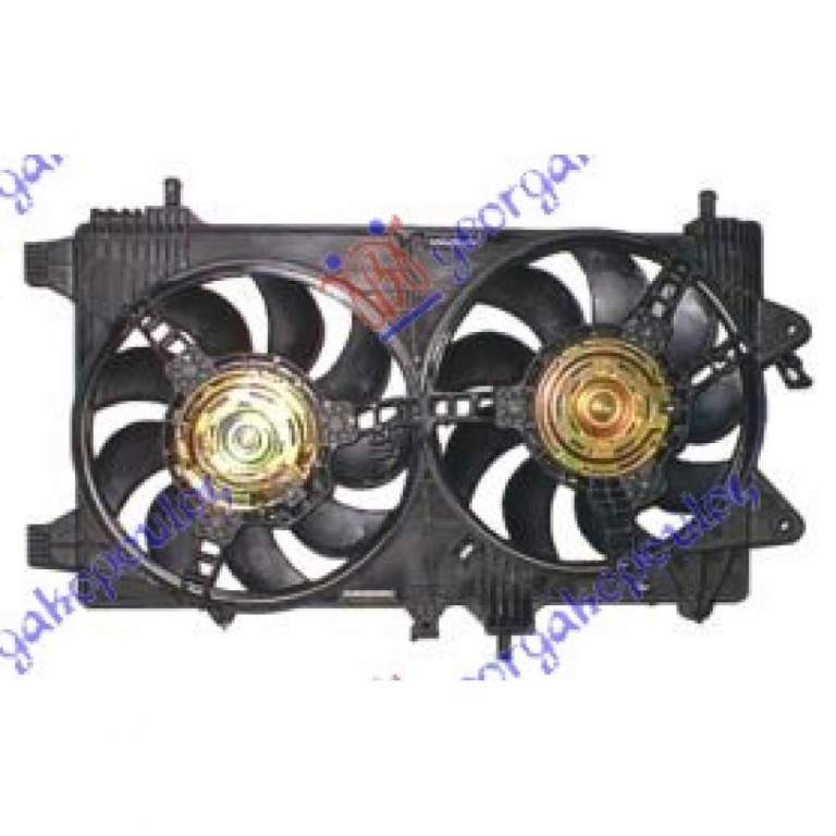 Electroventilator 1 3-1 9 Multijet Double - Lancia Y 2003 , 51753623