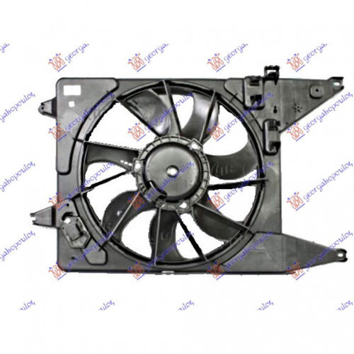 Electroventilator 1 4-1 6 (38cm) - Dacia Sandero 2008 , 6001550769