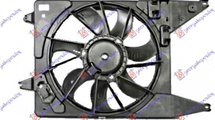 Electroventilator 1 4-1 6 (38cm) - Dacia Sandero 2008 , 6001550769