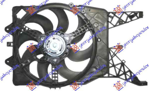 Electroventilator 1 4/1 6 Turbo Benzina 1 3-1 7 Cdti Diesel (Oblong Plug) 300w - Opel Corsa D 2006 ,...