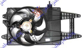Electroventilator 1 4 +Ac/ - Fiat Punto 2003 , 51738688