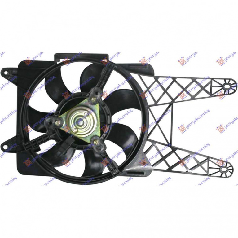 Electroventilator 1 4 T-Jet -1 3-1 6jtd - Fiat Linea 2013 , 51785226