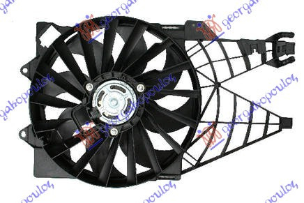 Electroventilator 1 4 T-Jet -1 3-1 6jtd - Fiat Linea 2007 , 51785226