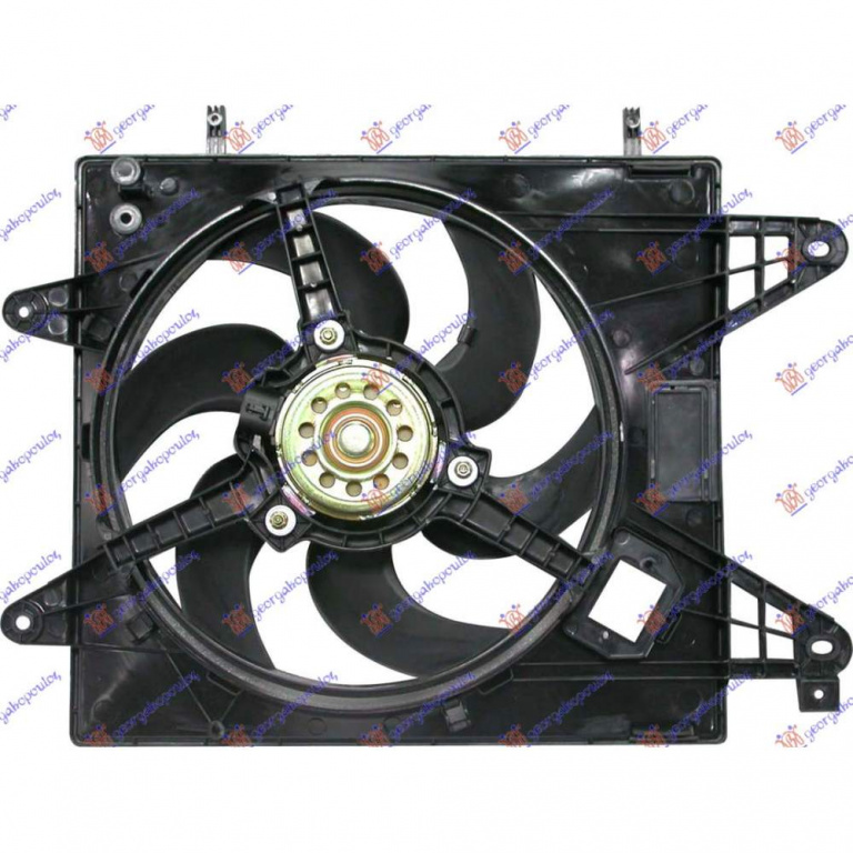 Electroventilator 1 4cc +Ac/ Benzina - Fiat Marea 1996 , 7787852