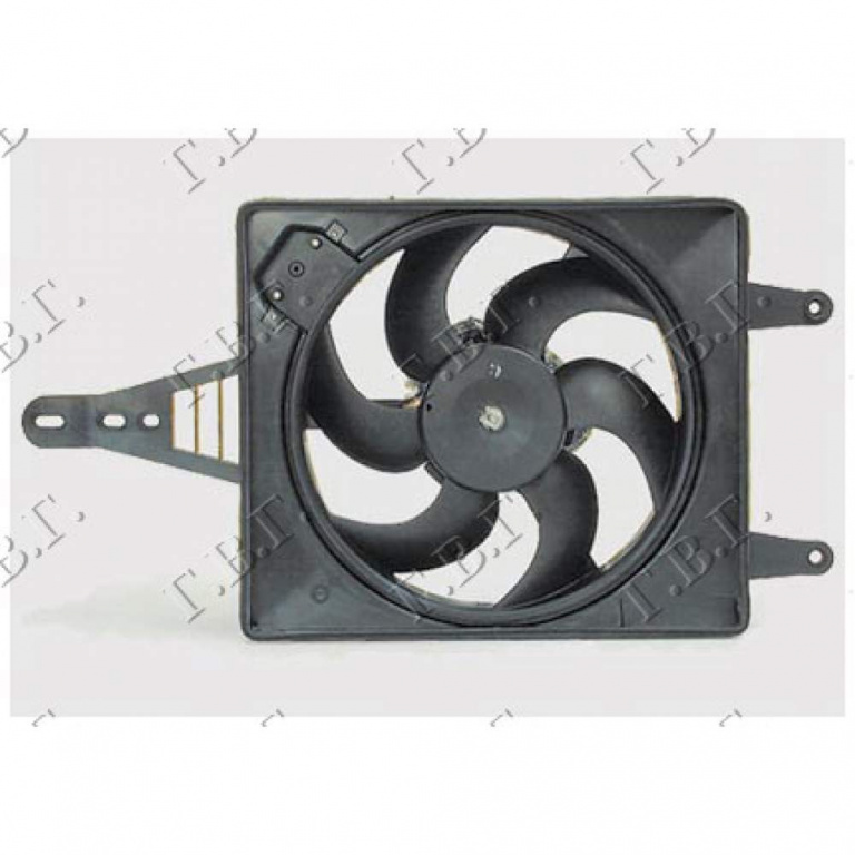 Electroventilator 1 4turbo-1 6mjet - Lancia Delta 2008 , 51805133