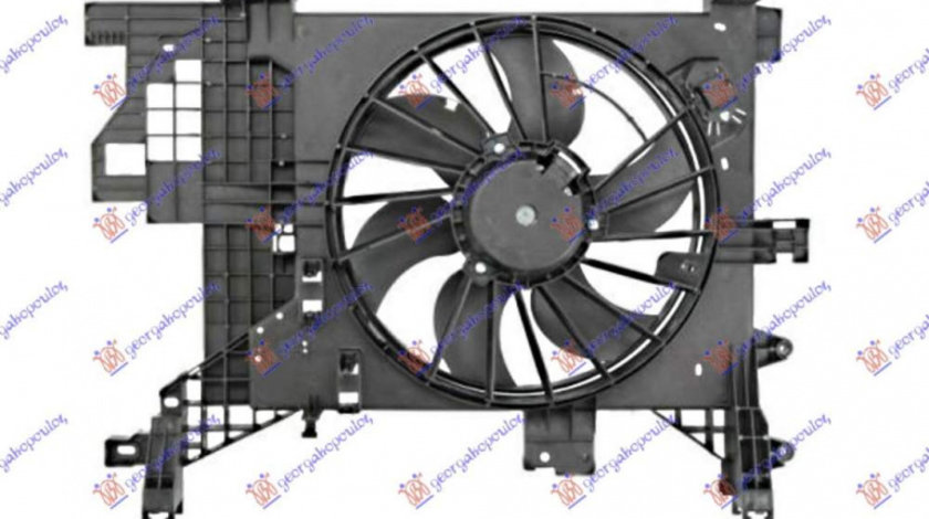 Electroventilator 1 5 Diesel (385mm) (2+2 Pin) - Dacia Duster 2017 , 214819914r