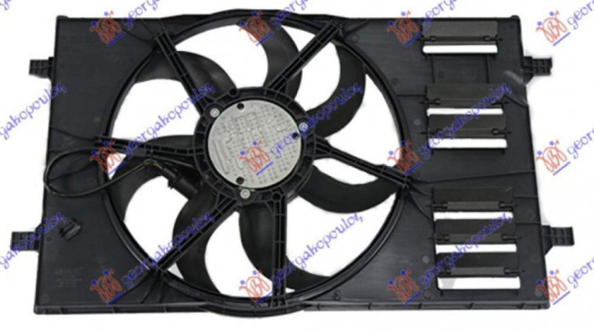 Electroventilator 1 5 Tfsi/Hybrid Benzina (412mm) (400w) (4pin) - Audi Q3 (F3) Sportback 1999 , 5q0121203ea