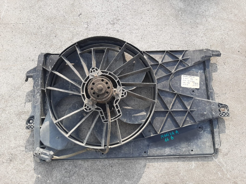 Electroventilator 1.6 b z16se opel meriva a x03 13127261