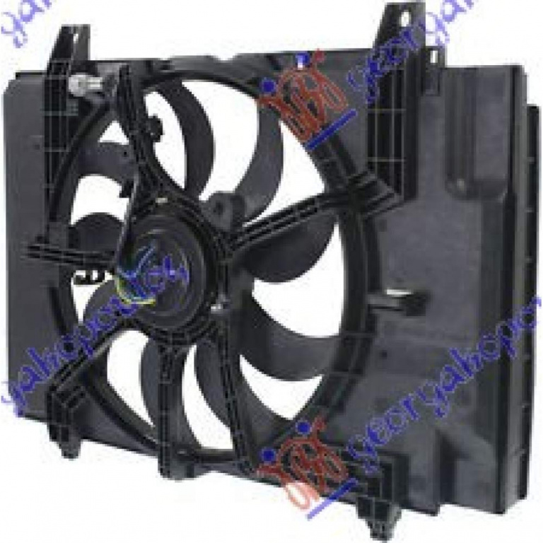 Electroventilator 1 6 Benzina () (2plugs) (2+2pin) (380mm) - Nissan Juke 2015 , 214814ka0a