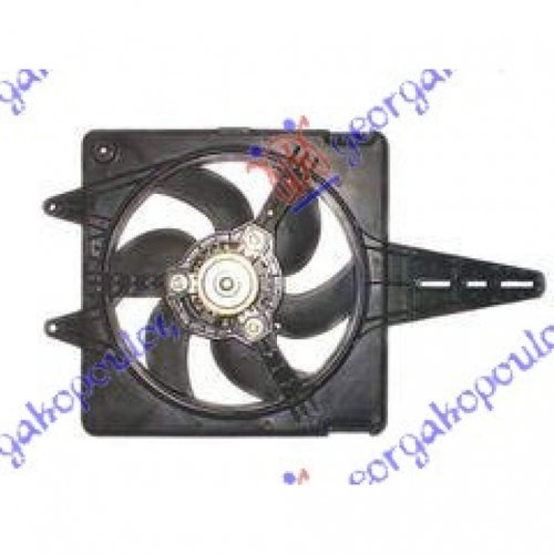 Electroventilator 1 8-2 0 Benzina +/-Ac/ - Fiat Multipla 2004 , 7762670