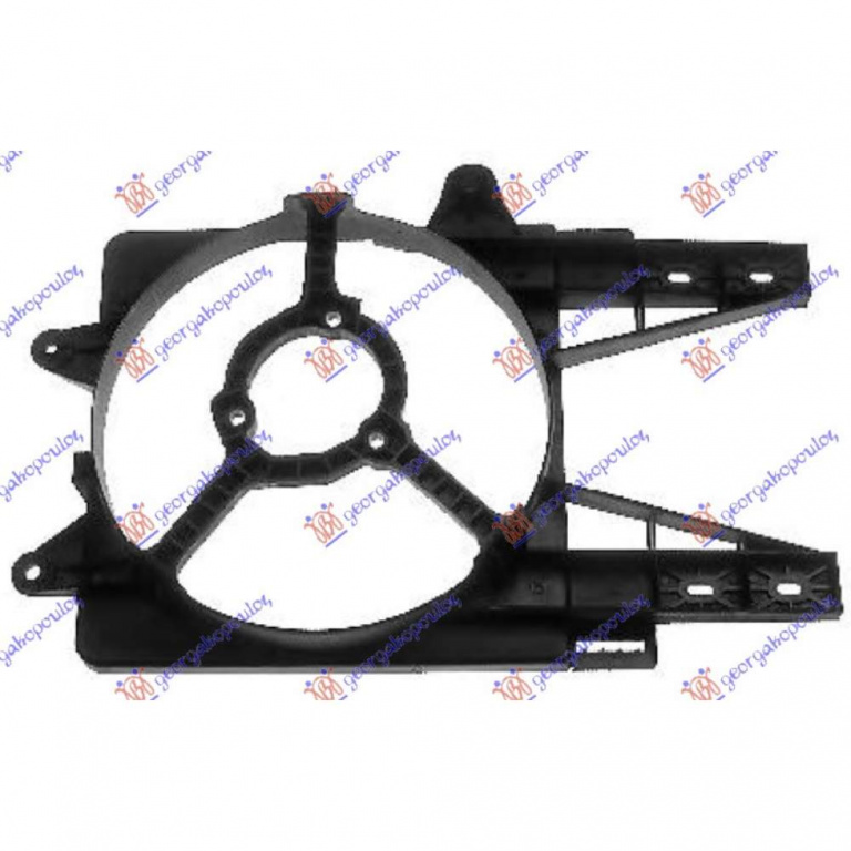 Electroventilator 1 8-2 0 Benzina +/-Ac/ - Fiat Multipla 1998 , 7762670