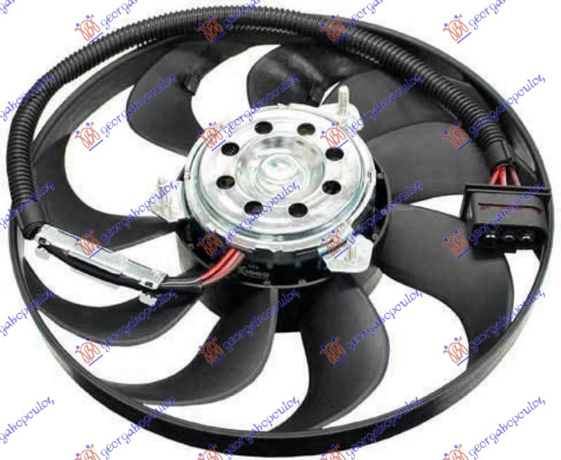 Electroventilator 1 8 Benzina(290mm) (3pin) - Audi A3 1996 , 1j0959455r