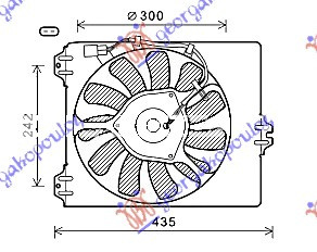 Electroventilator 1 9 Jtd-Ddis - Suzuki Sx4 2007 , 71746875