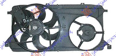 Electroventilator (1 Mot) 2 2tdci -Ac/ - Ford Transit 2006 , 8c11-8c607ab