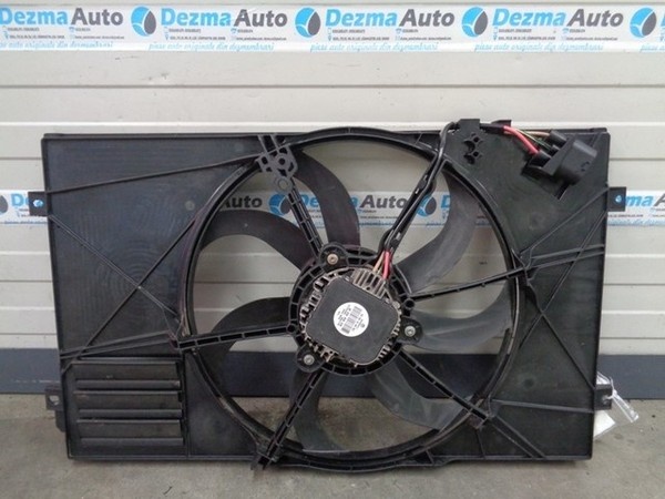 Electroventilator 1K0121205AA, 1K0959455EF, Skoda Superb 2 combi (3T5), 1.9 tdi