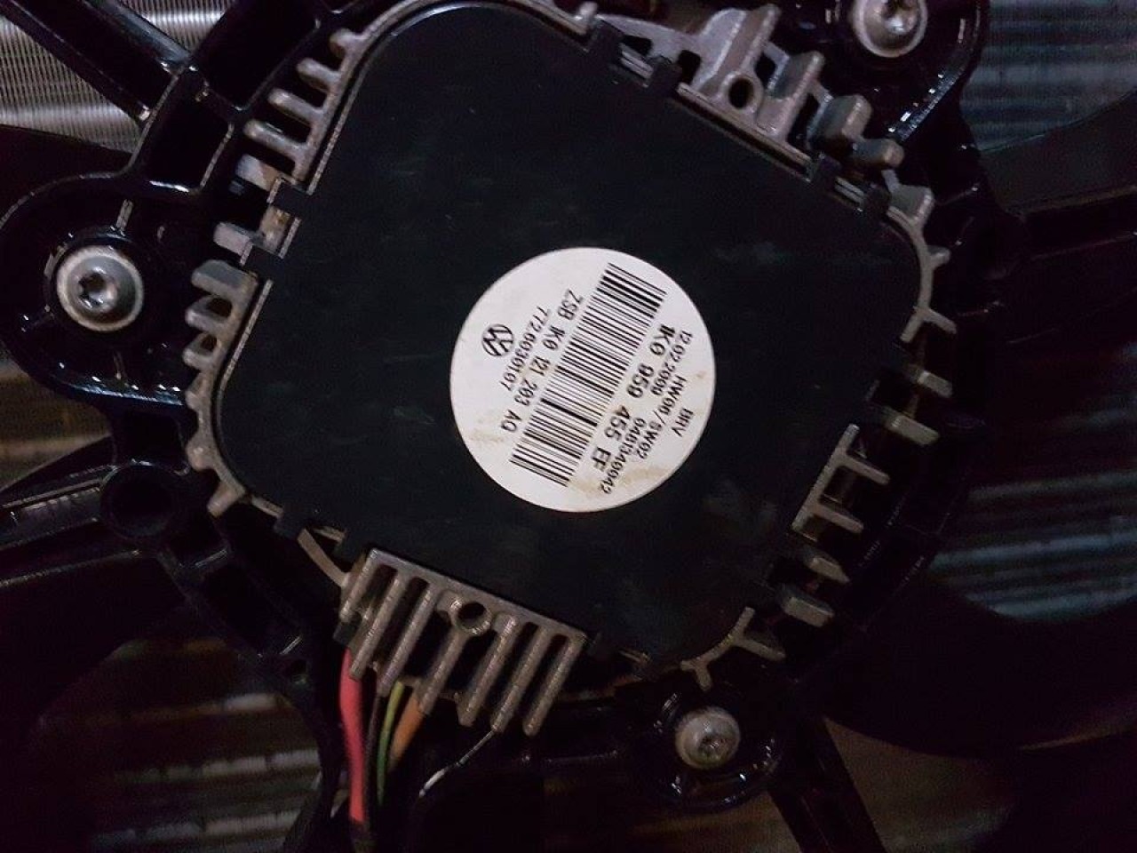 Electroventilator 1k0959455ef audi a3 8p 1.6i ccsa 102 cai