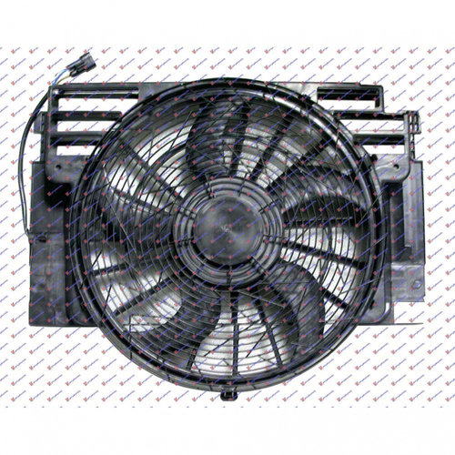 Electroventilator (2 0-2 5-3 0 ??-2 0 Di)+Ac/ - Bmw X3 (E83) 2007 , 17113414008