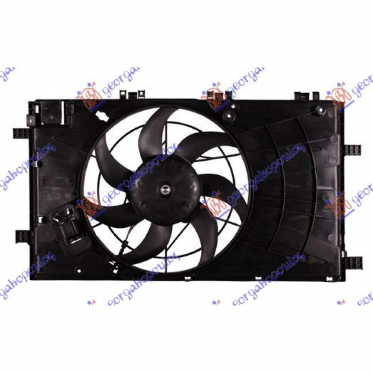 Electroventilator 2 0-2 8i16v-2 0cdti - Opel Insignia 2008 , 13241739