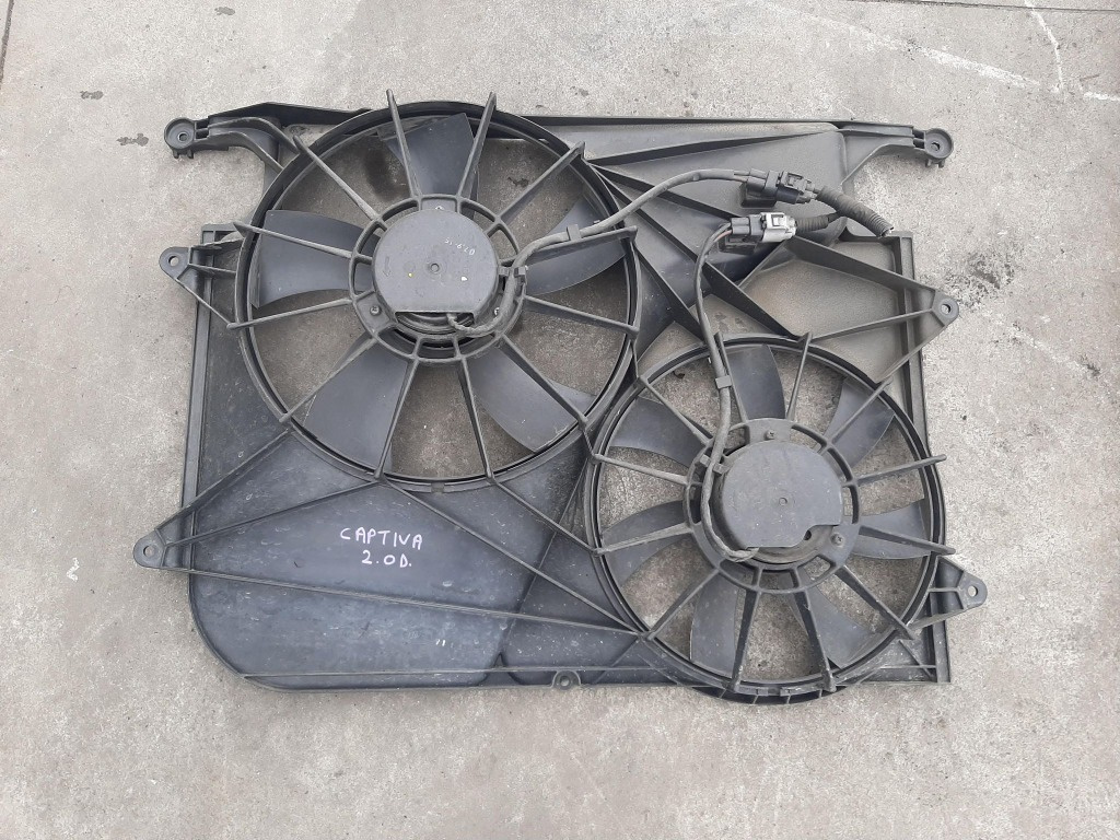 Electroventilator 2.0 d z20s1 chevrolet captiva opel antara 96837839