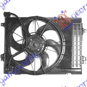 Electroventilator 2 7 I24v - Hyundai Tucson 2004 , 25380-2e380