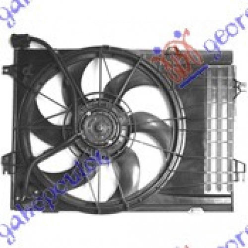 Electroventilator 2 7 I24v - Kia Sportage 2004 , 25380-2e380