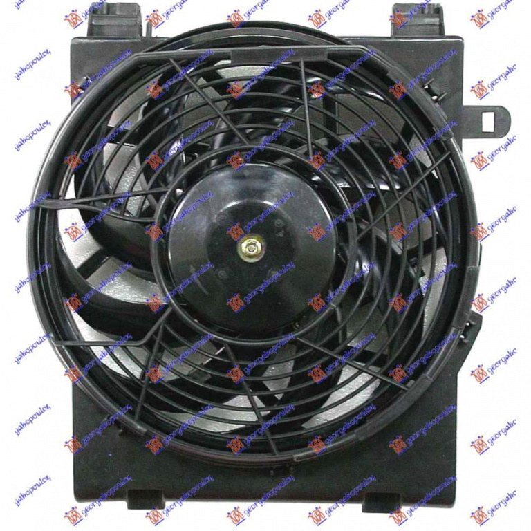 Electroventilator (390mm) 4pin - Opel Tigra Cabrio Twintop 2004 , 1314445
