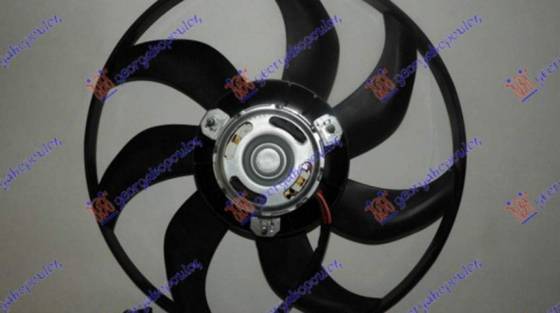 Electroventilator (39mm) (250w) - Skoda Roomster-Praktik 2006 , 6q0959455n