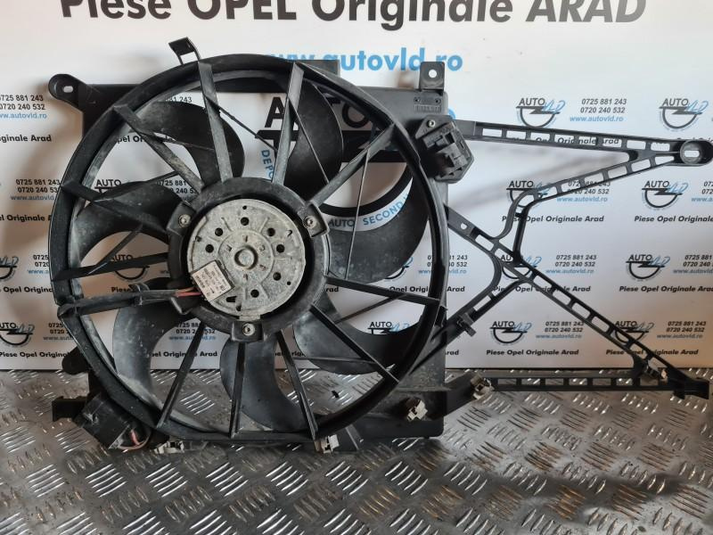Electroventilator 4 pini funcție dubla Opel Astra H Twintop 2004-2007 1.6 i; 1.8 i; 1.4 i Z16XER; Z18XER; Z16XE; Z16XE1; Z14XEP 13205941 HX2