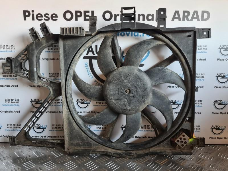 Electroventilator 4 pini racire apa Opel Corsa C facelift 2003-2006 1.4 i; 1.6 i; 1.8 i Z14XEP; Z16XEP; Z16SE; Z18XE 24426588