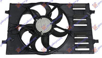 Electroventilator (412mm) (400w) (4pin) - Skoda Oc...