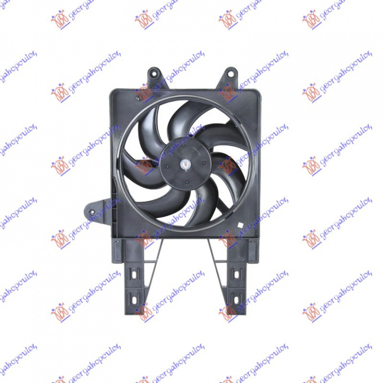Electroventilator 55 -Ac/ Benzina - Fiat Punto 1995 , 7741200