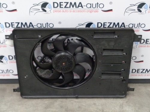 Electroventilator, 6G91-8C607-PE, Ford Mondeo 4, 2.0tdci, QXBB