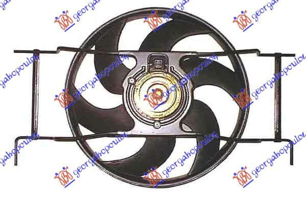 Electroventilator -Ac/ Benzina - Citroen Zx 1991 , 1253.3