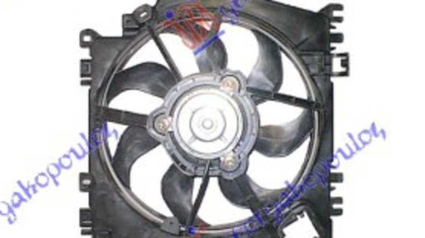 Electroventilator (+Ac/) Benzina-Dies - Renault Clio 2006 , 7701059786