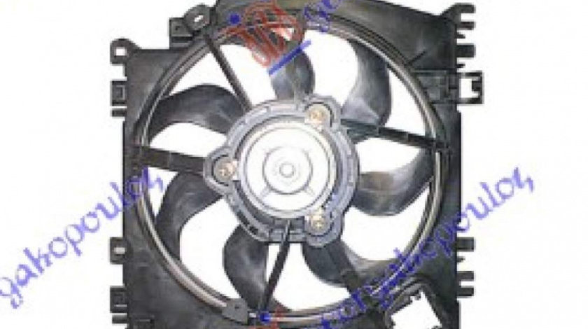 Electroventilator (+Ac/) Benzina-Dies - Renault Modus 2005 , 7701059786