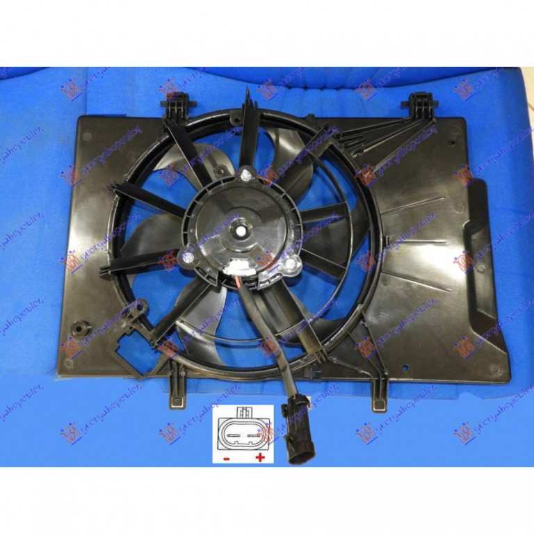 Electroventilator +Ac/ Benzina-Diesel - Ford Fiesta 2013 , 8v51-8c607ce